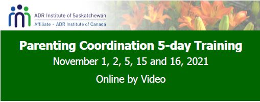 ADRSK - Parenting Coordination 5-day Training - 2021