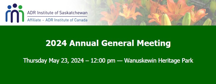 ADRSK 2024 AGM and Learning Event - IN-PERSON option